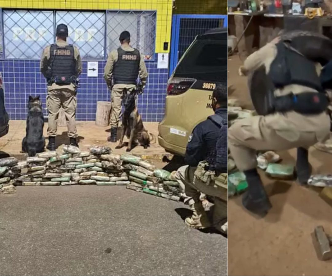 PRF encontra cocaína e crack escondidos em pneus de caminhão em MG