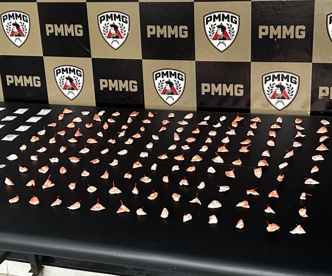 Papelotes de drogas prontos para comércio são apreendidos em Uberlândia