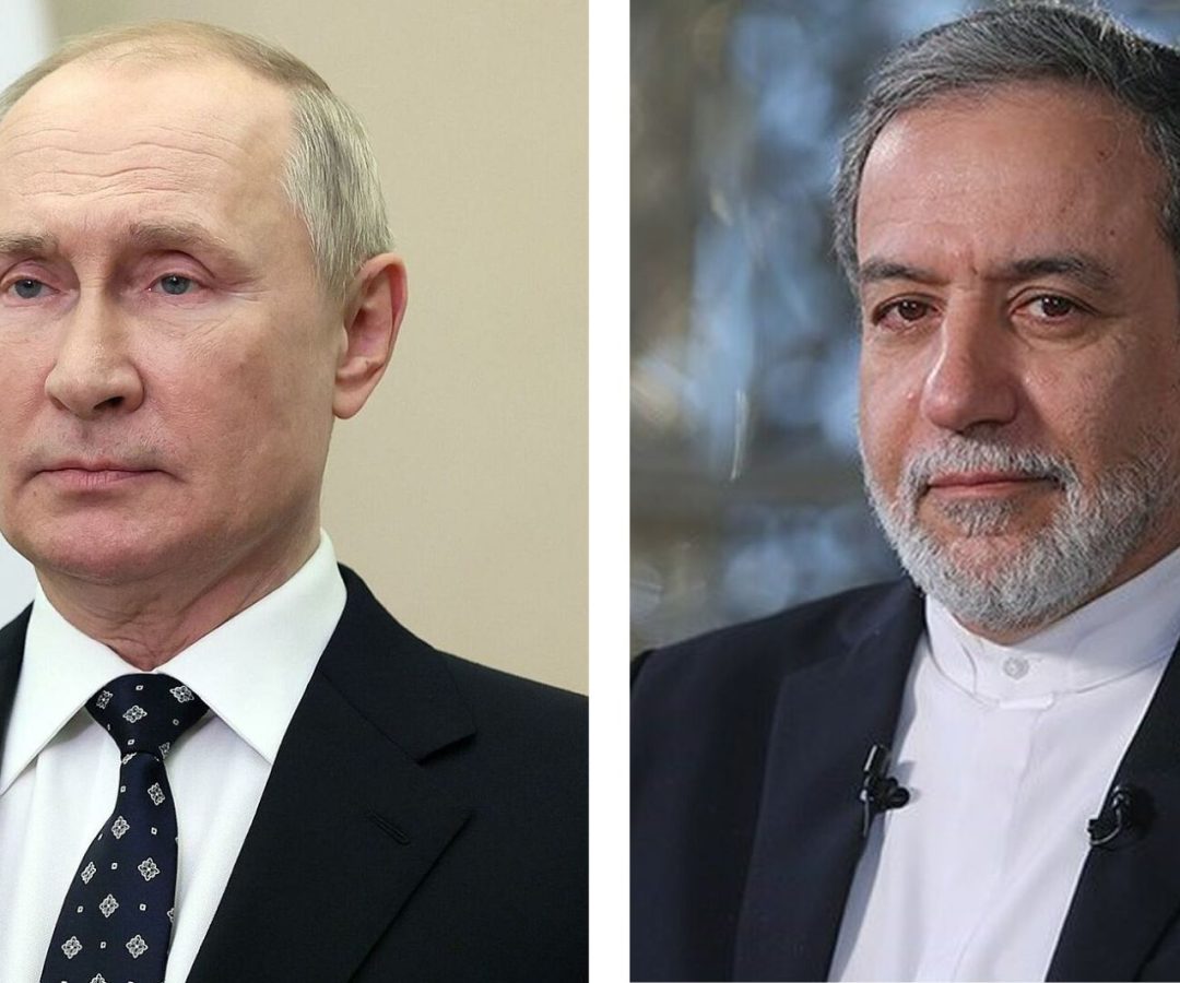 Putin diz que fará “tudo” pela paz em reunião com chanceler do Irã