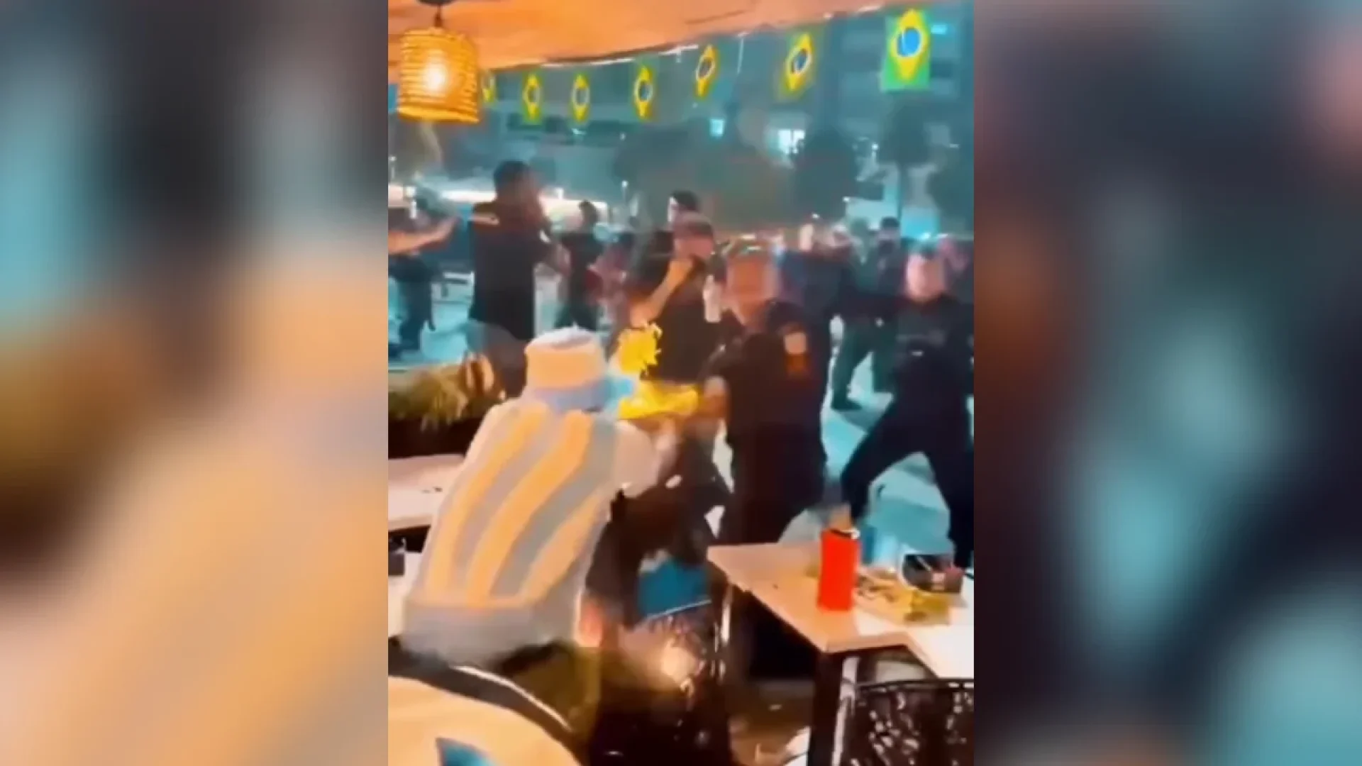 Na noite deste domingo (19), as ruas de Copacabana, na Zona Sul do Rio de Janeiro, viraram cenário de pancadaria, correria e vandalismo