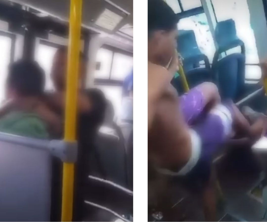 Suspeito de furto é agredido por passageiros em BRT no Rio