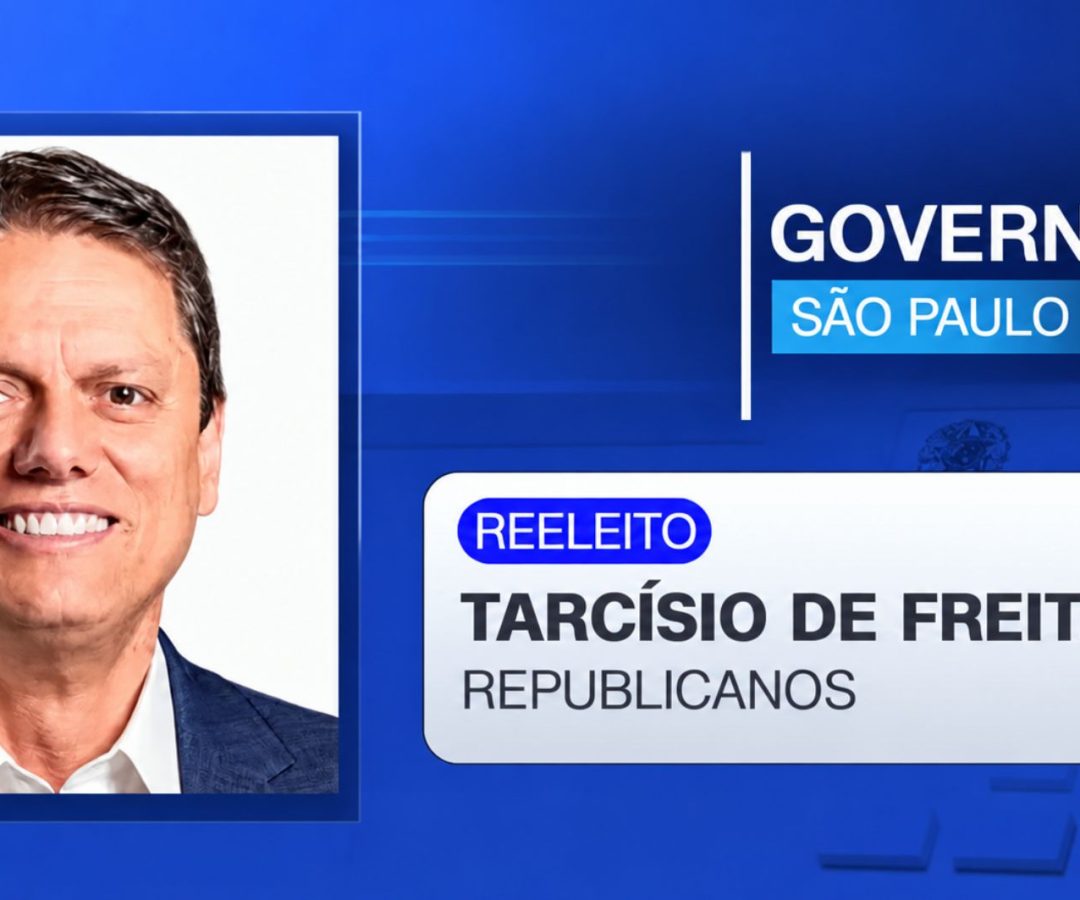 Tarcísio de Freitas reeleito