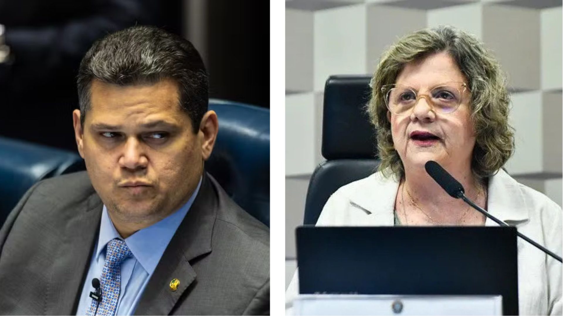 Teresa Leitão e Alcolumbre