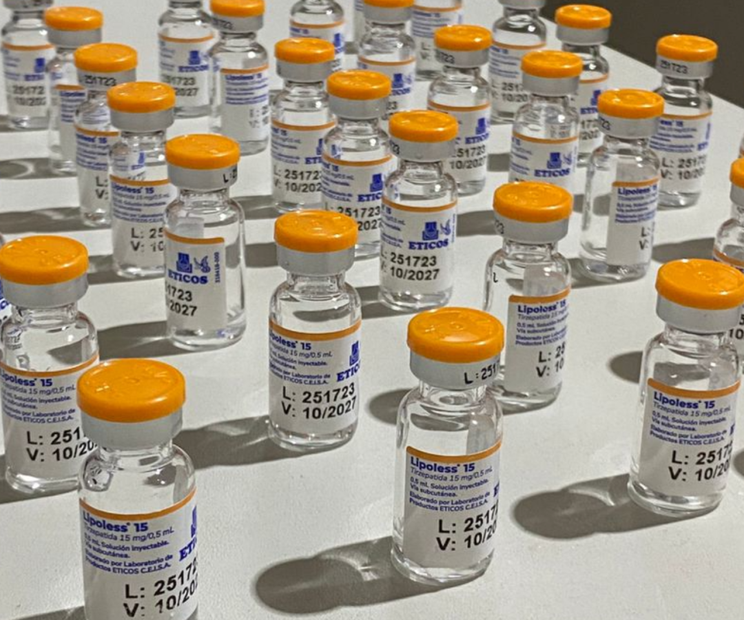 Tirzepatida apreendida em Prata