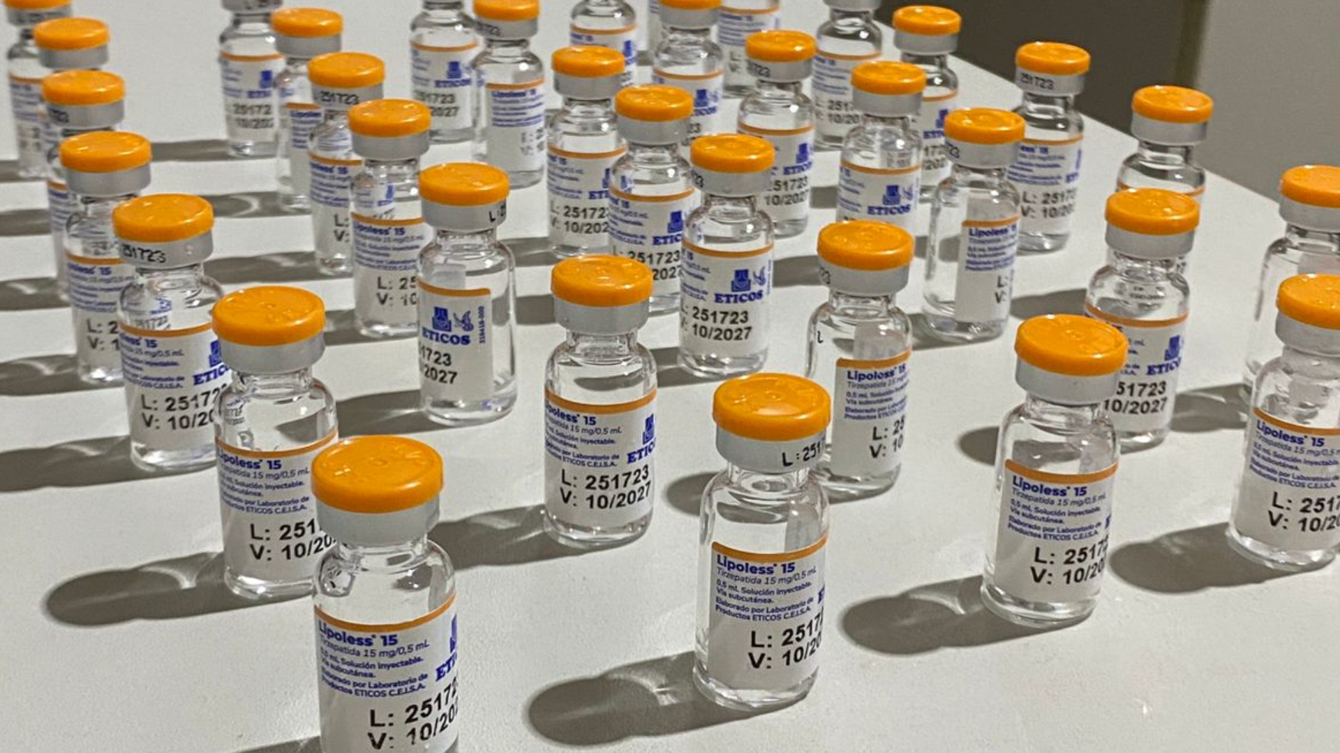 Tirzepatida apreendida em Prata