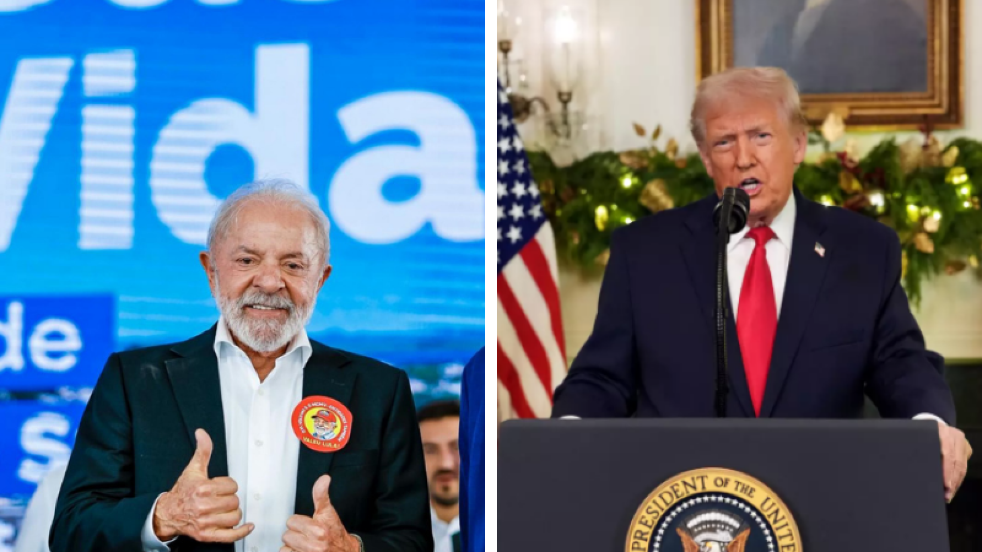 Lula questiona forma como Trump se comunica com o mundo pelas redes
