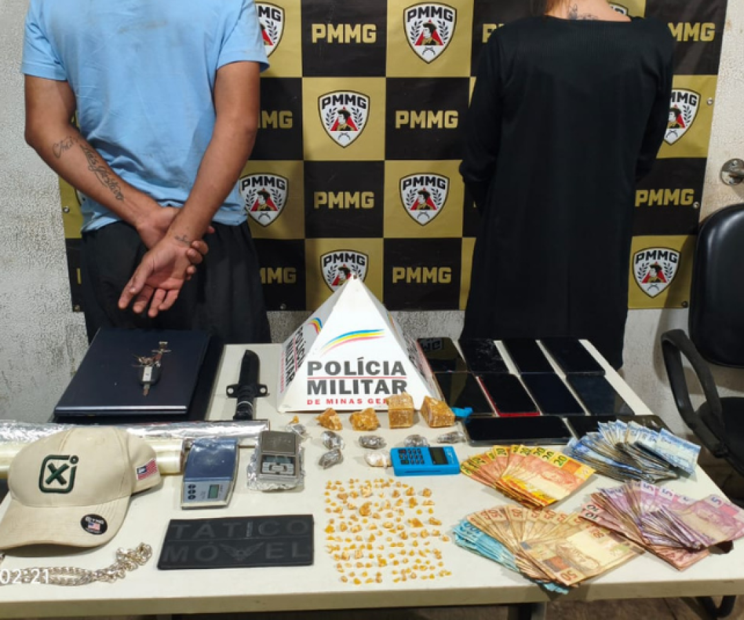 Polícia Militar realiza três grandes prisões em Uberaba por tráfico, tentativa de homicídio e roubo