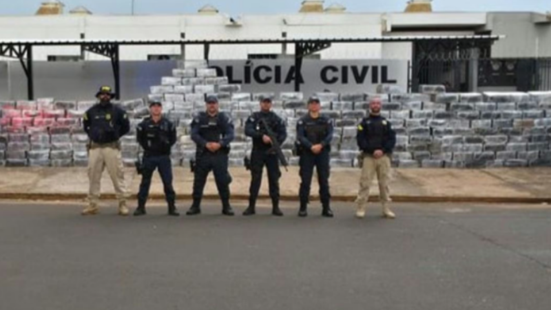 Mais de 5 toneladas de maconha com destino a Uberlândia são apreendidas em Mato Grosso do Sul