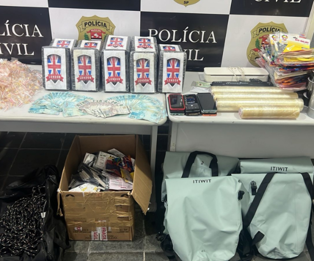 Megaoperação apreende drogas, dinheiro e veículos em Guarujá e Praia Grande