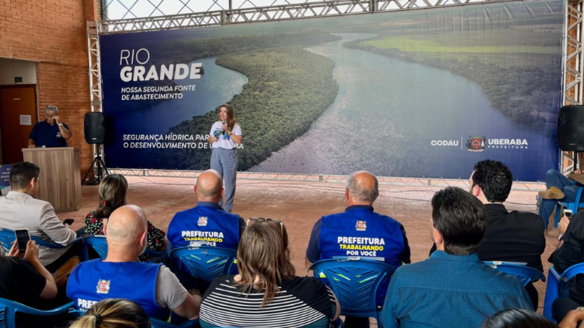 Uberaba publica edital para obra de captação de água do Rio Grande