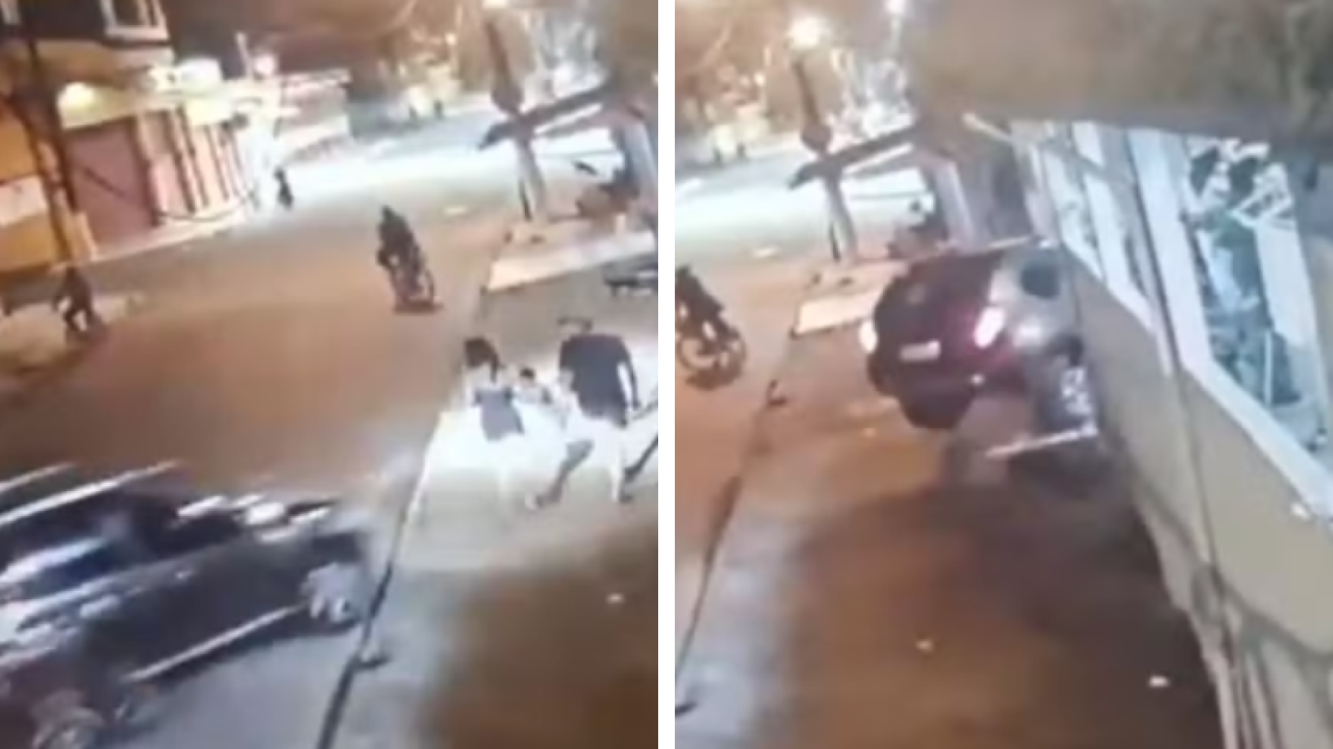 Motorista embriagado atropela casal com criança de 2 anos em calçada de Praia Grande