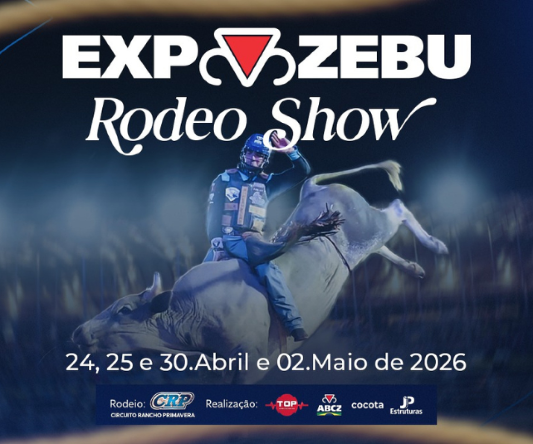 Com campeão de Barretos e o temido touro Mickey Mouse, ExpoZebu Rodeo Shows promete o maior espetáculo já visto em Uberaba