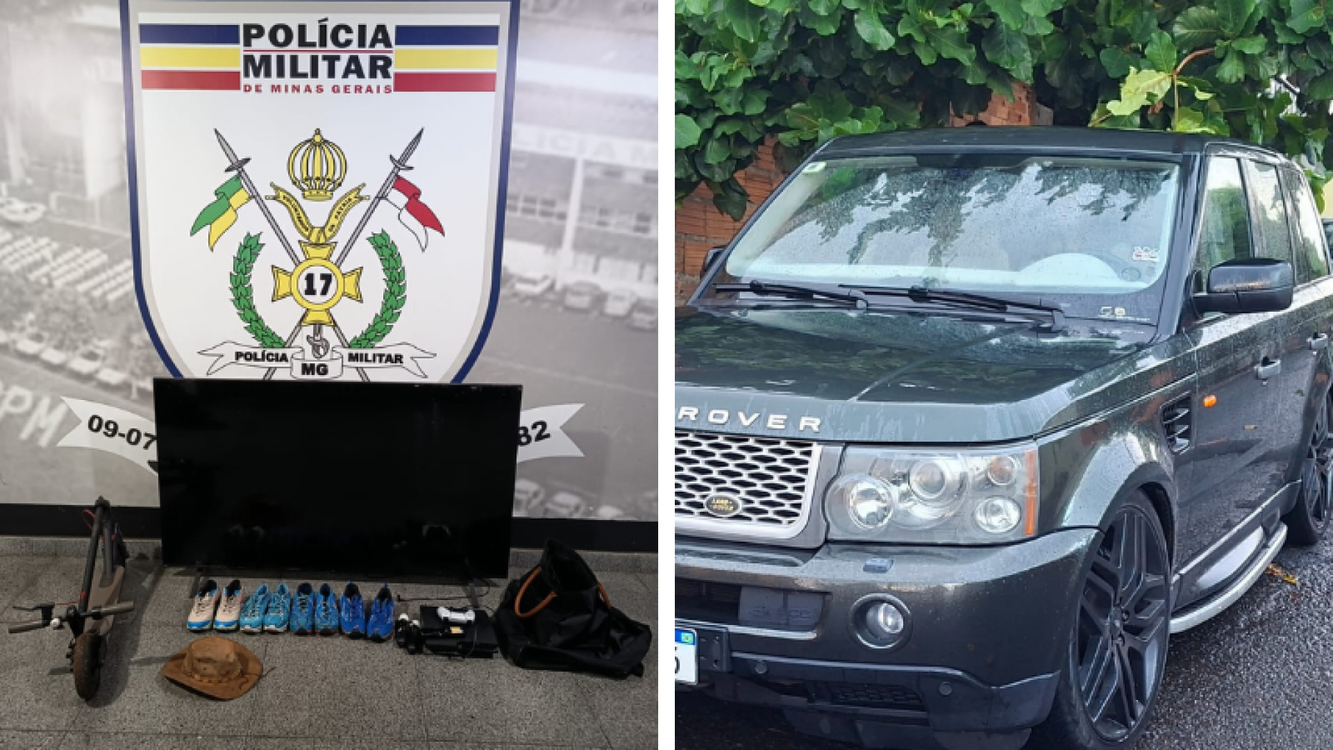 Criminosos invadem casa três vezes em um dia e furtam Porsche e Land Rover em Uberlândia