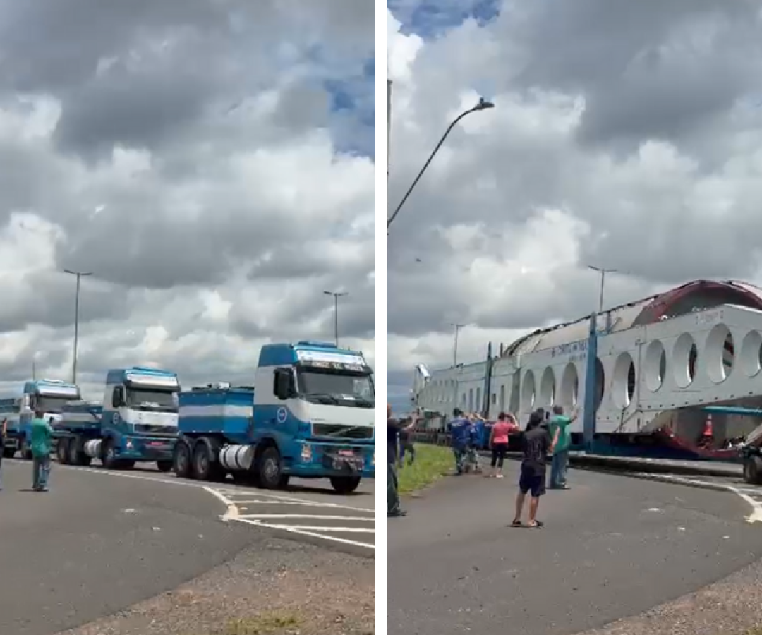 Operação da Megacarga avança em Uberaba com destino a Itumbiara