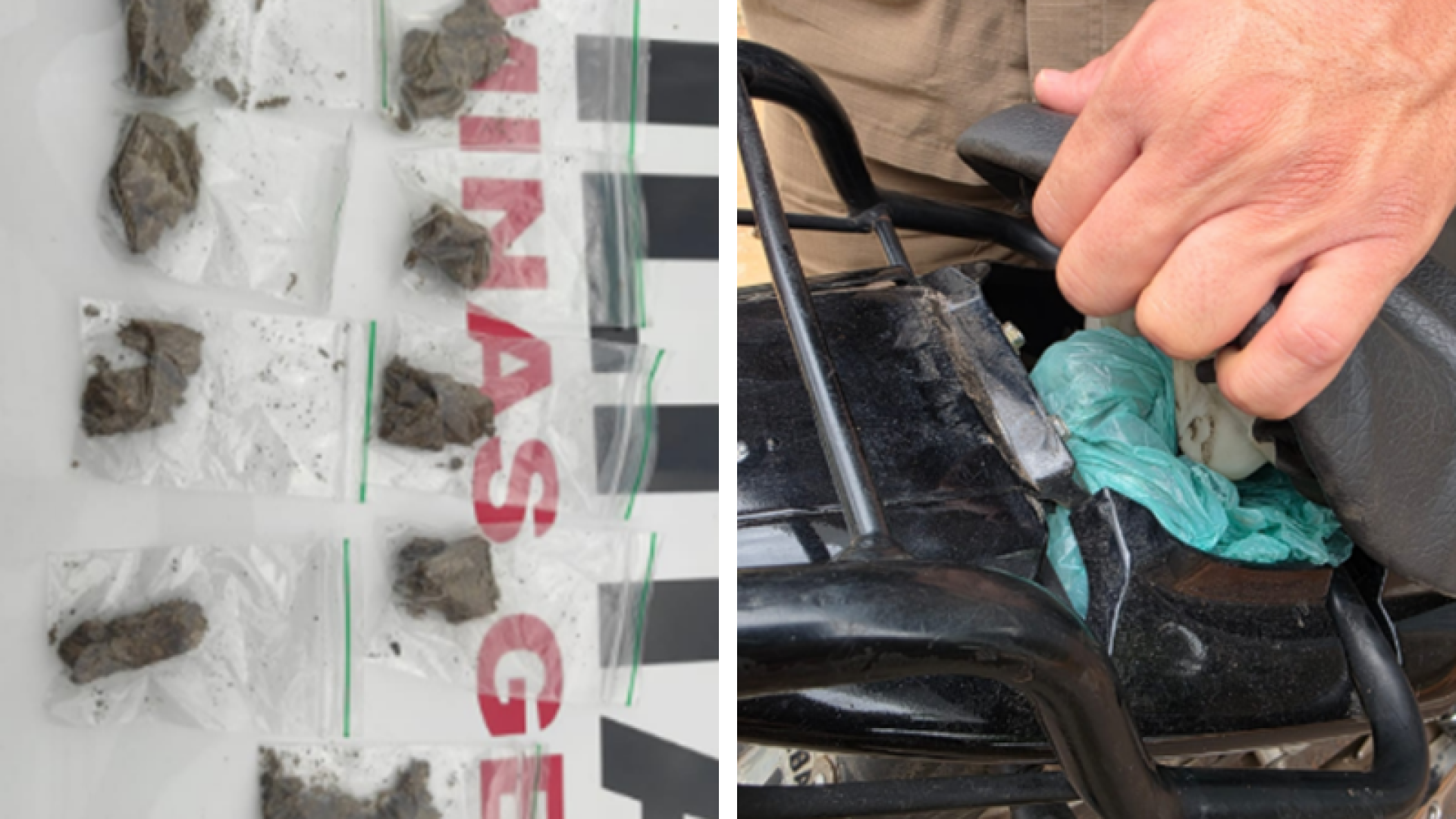 Motociclista é preso por tráfico de drogas após manobras perigosas no Jardim São Benedito