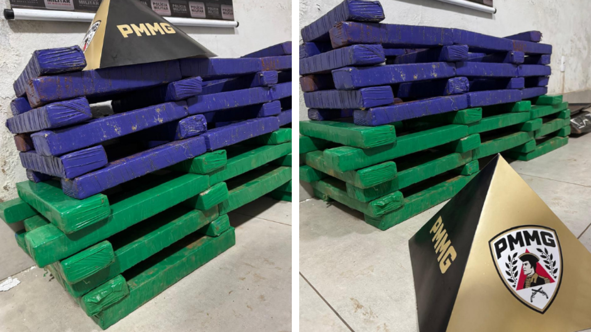 Homem é preso ao tentar enterrar quase 60 kg de maconha às margens da BR-050, em Araguari