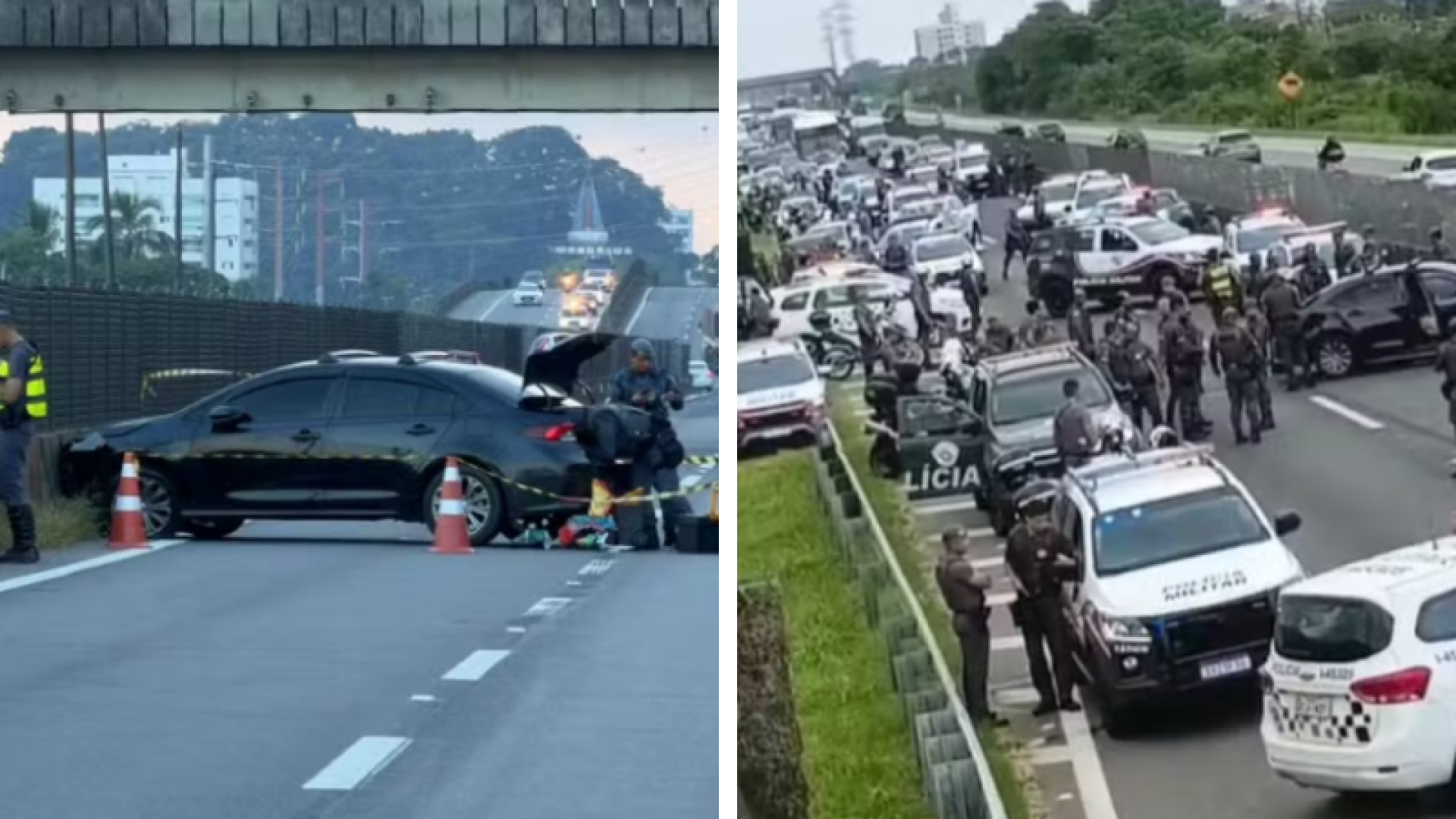 MP denuncia PM da reserva baleado após perseguição em rodovia de SP