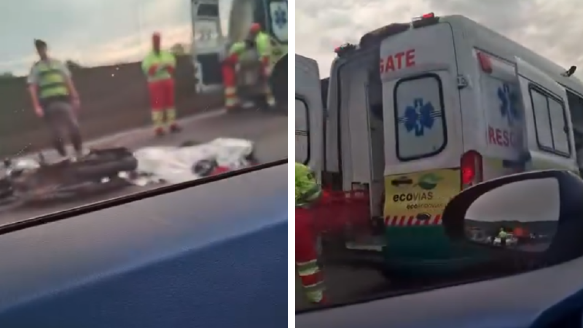 Motociclista morre atropelado por caminhão na Anchieta, em Cubatão