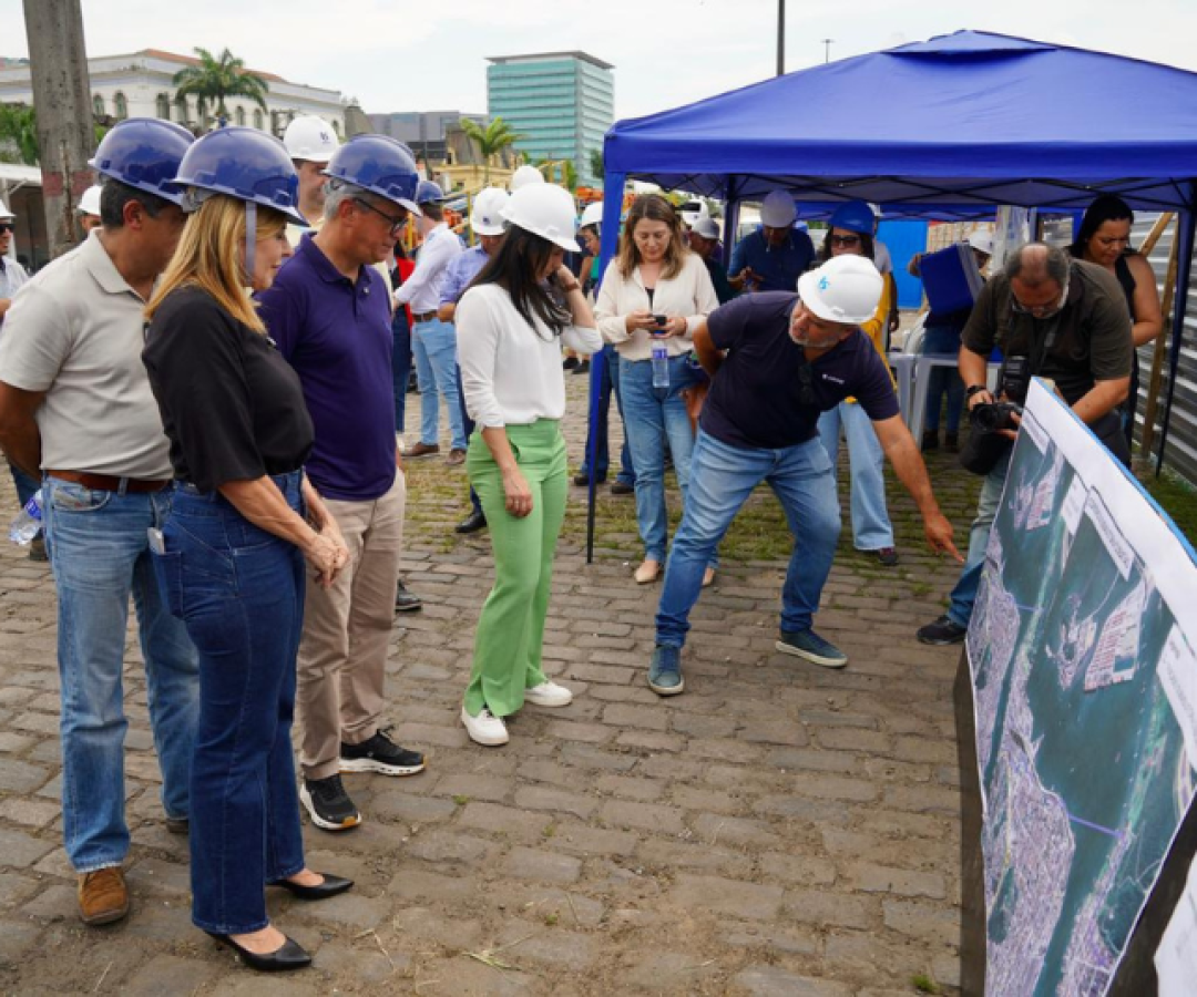 Travessia subaquática entre Santos e Guarujá entra na reta final e deve beneficiar 450 mil pessoas