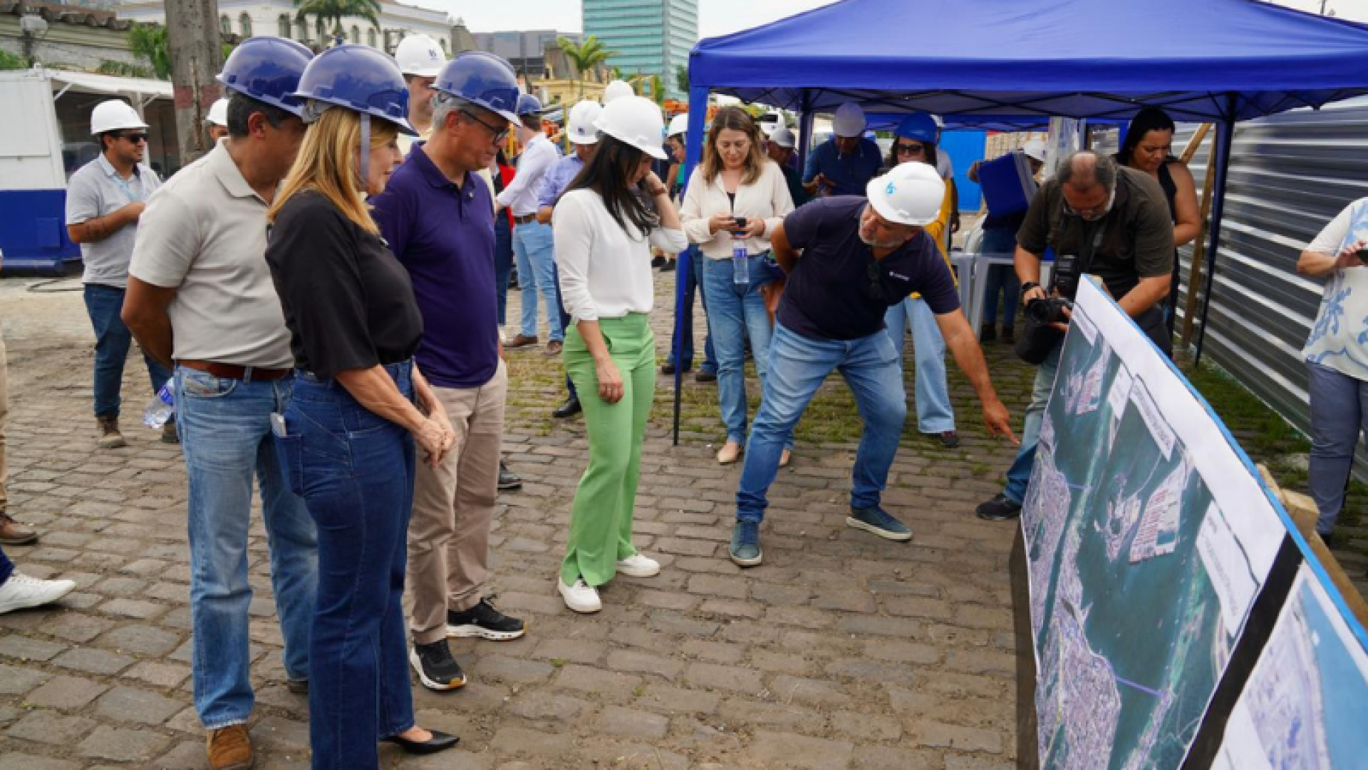 Travessia subaquática entre Santos e Guarujá entra na reta final e deve beneficiar 450 mil pessoas