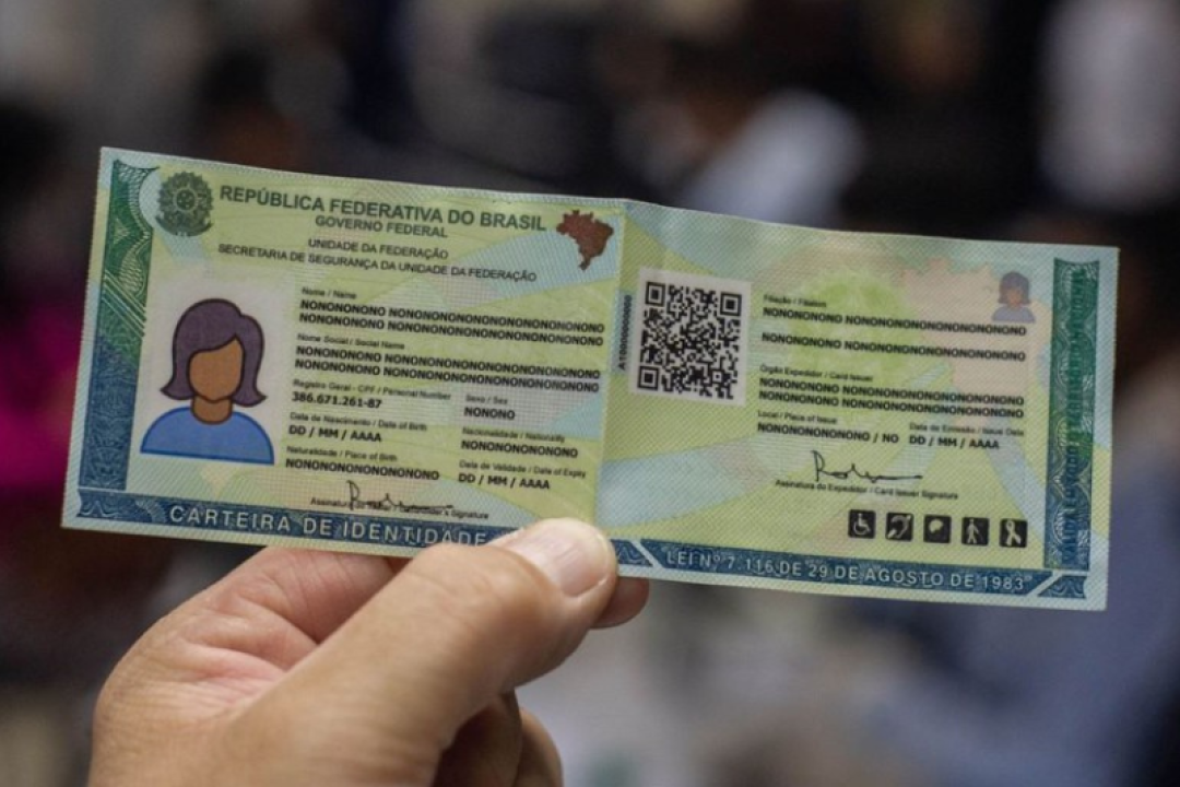 Nova Carteira de Identidade Nacional chega a 45 milhões de emissões no Brasil