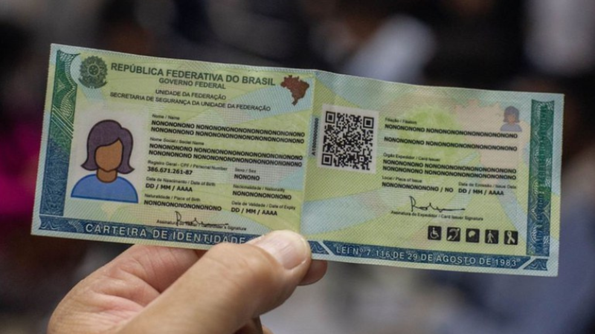 Nova Carteira de Identidade Nacional chega a 45 milhões de emissões no Brasil