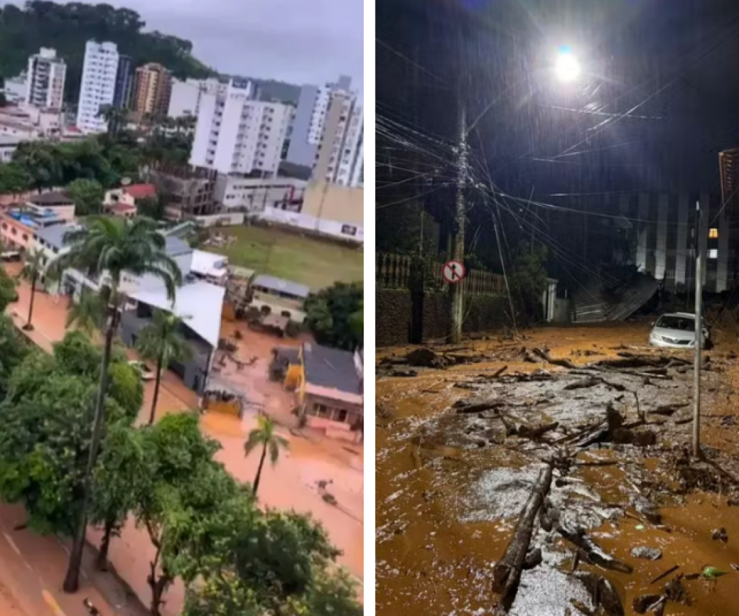 Temporal histórico provoca 20 mortes e deixa desaparecidos na Zona da Mata