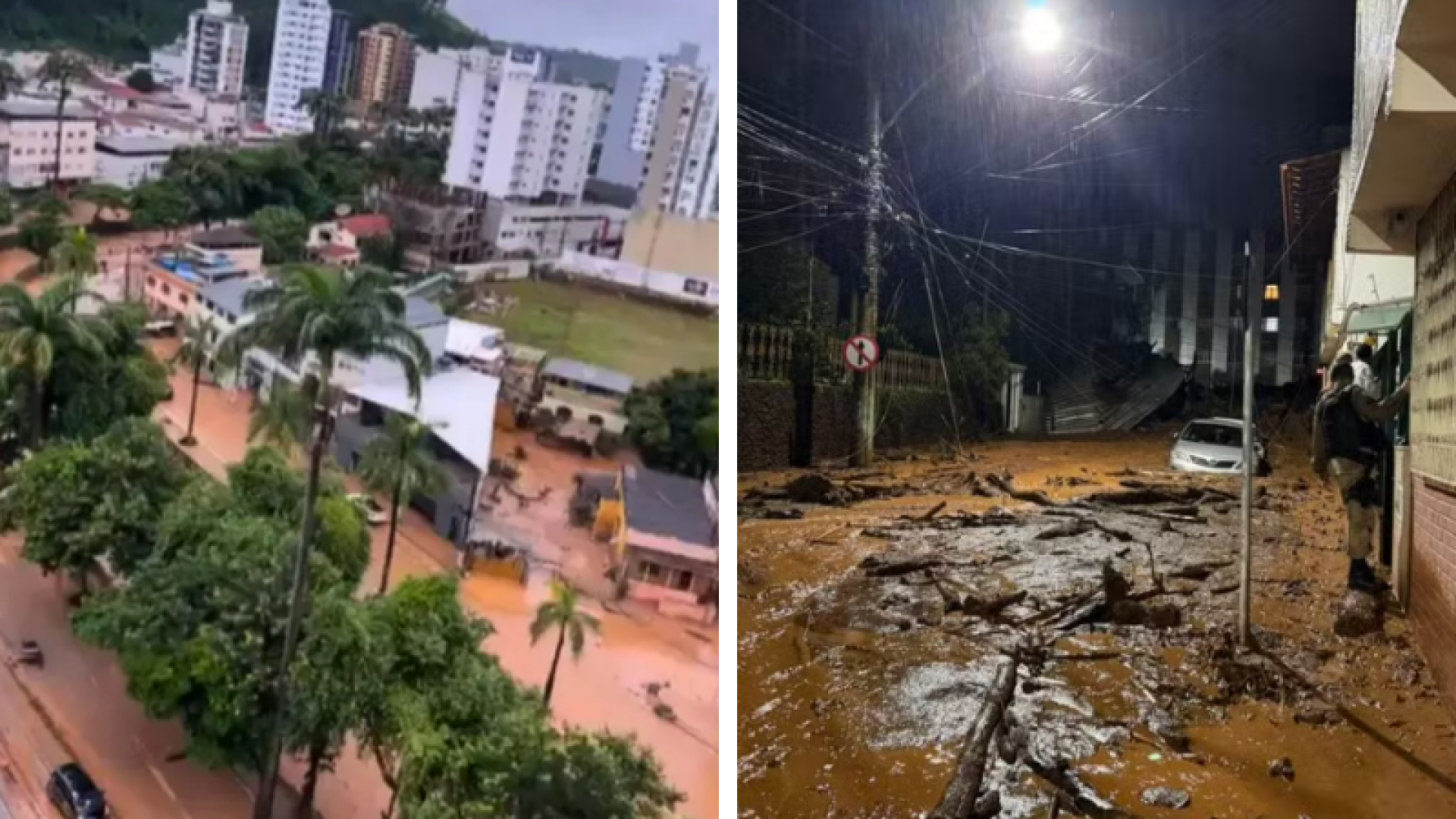 Temporal histórico provoca 20 mortes e deixa desaparecidos na Zona da Mata