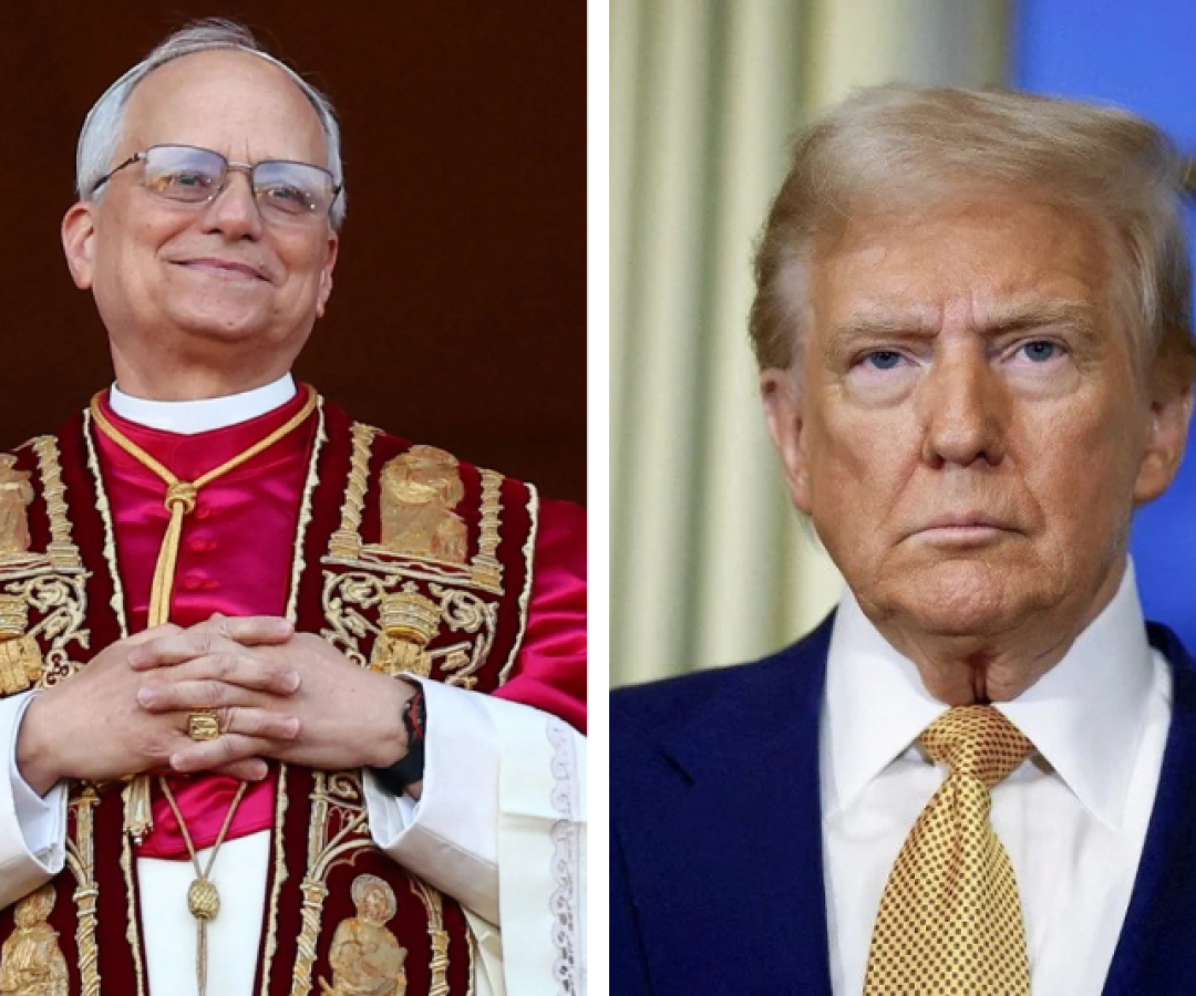 Trump ataca Papa Leão e o chama de fraco