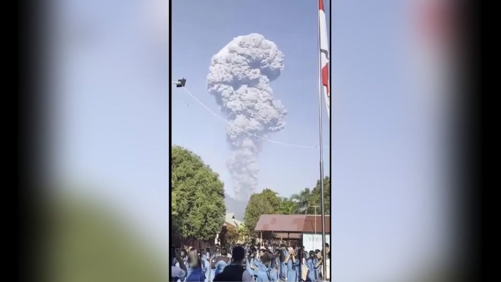 Vulcão na Indonésia entra em erupção e deixa desaparecidos