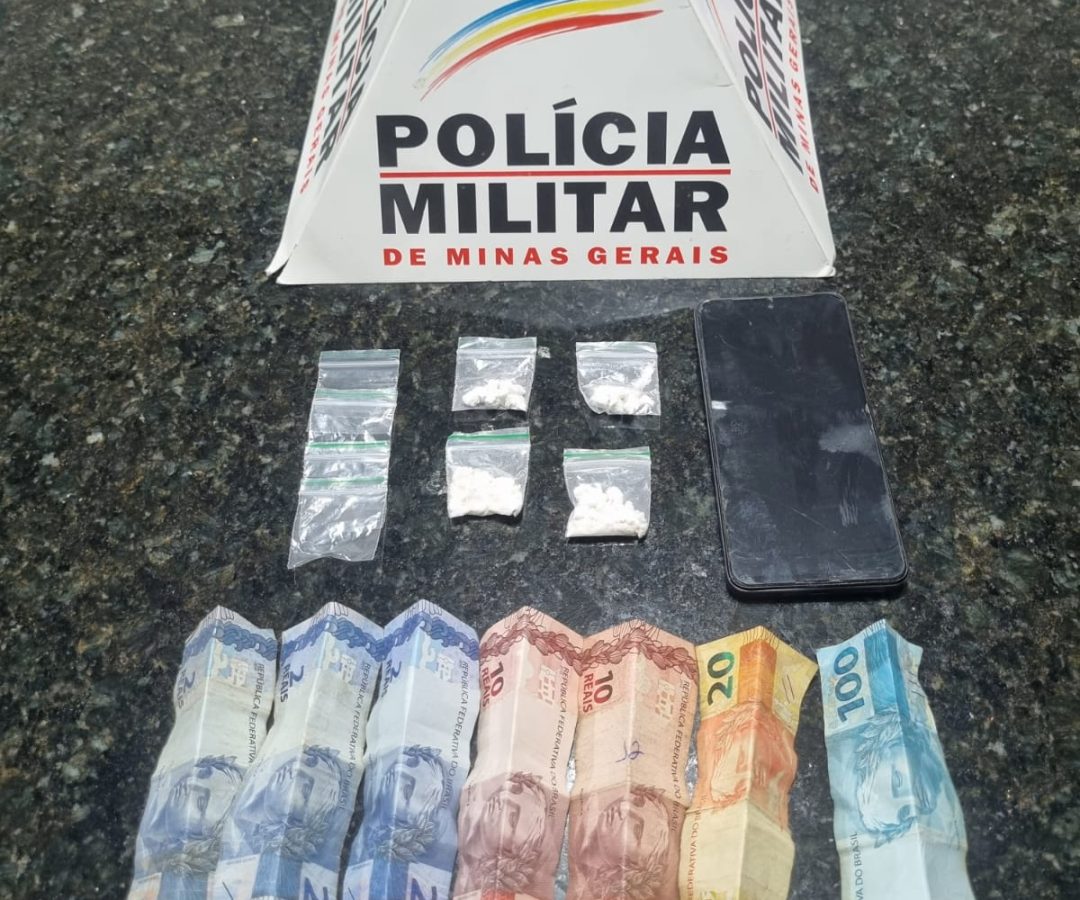 Suspeito de tráfico é preso com cocaína em Prata (MG), após perseguição pela MGC-497