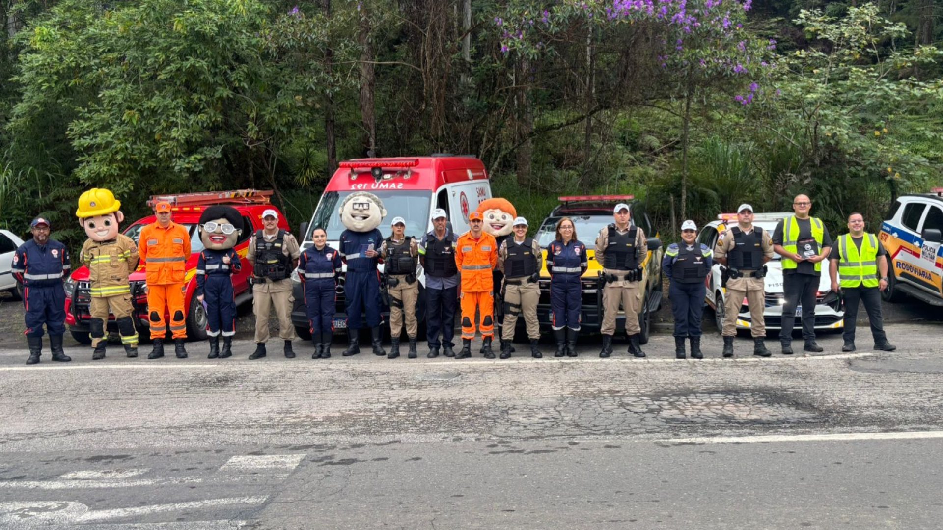 Divulgação / Bombeiros
