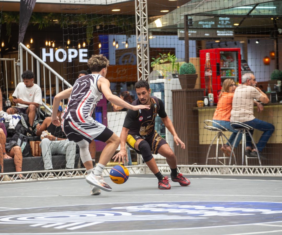 Basquete 3x3 volta ao Shopping Parque Balneário com programação gratuita