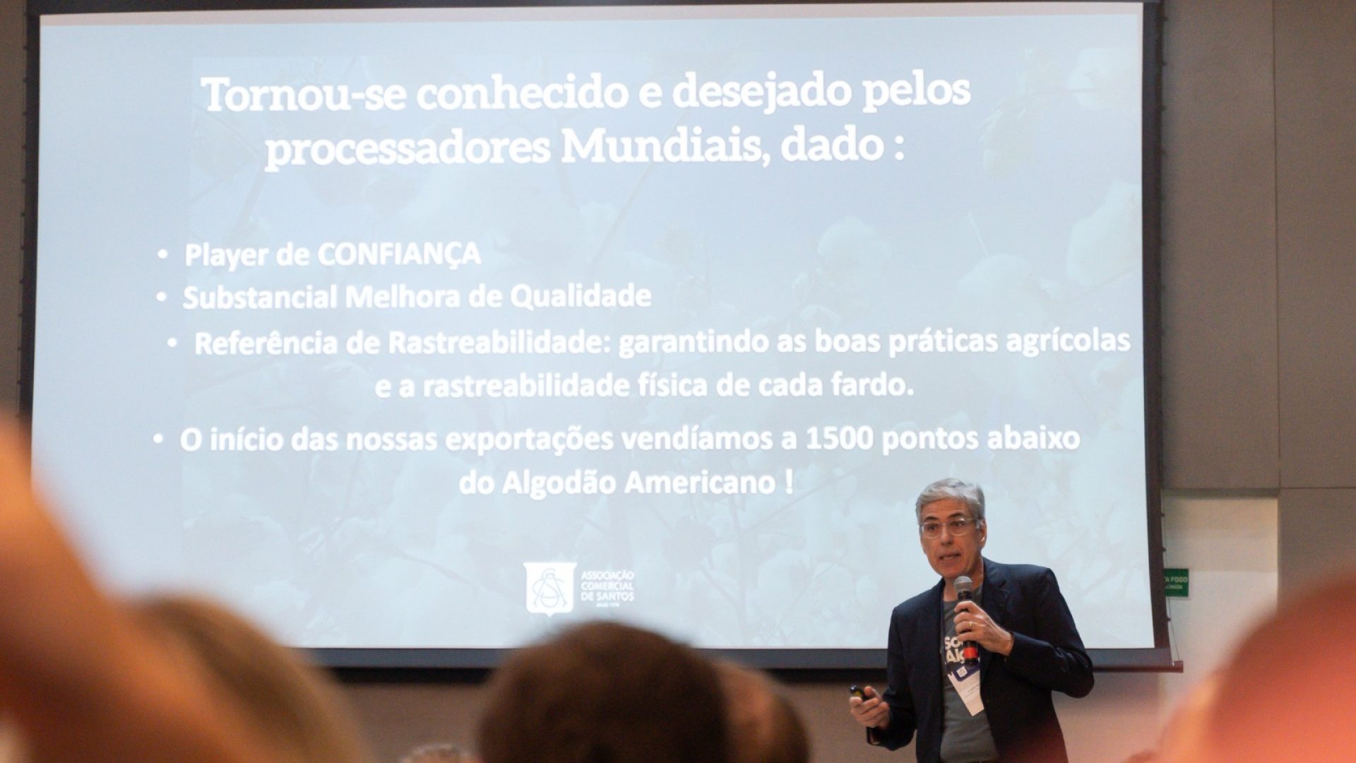 Cotton Day 2026 reúne cadeia do algodão na Associação Comercial de Santos na próxima terça (dia 23)