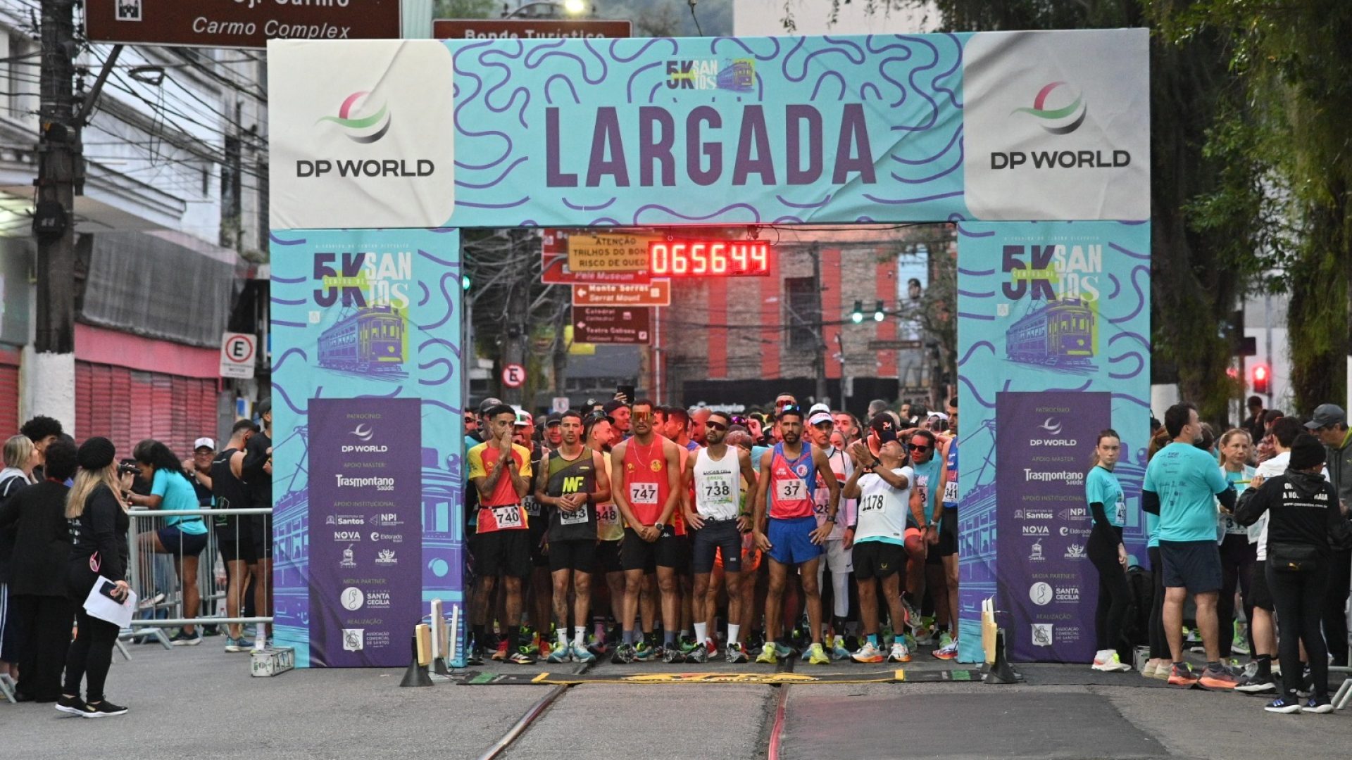 Corrida 5K vai movimentar o Centro Histórico de Santos neste domingo (19)