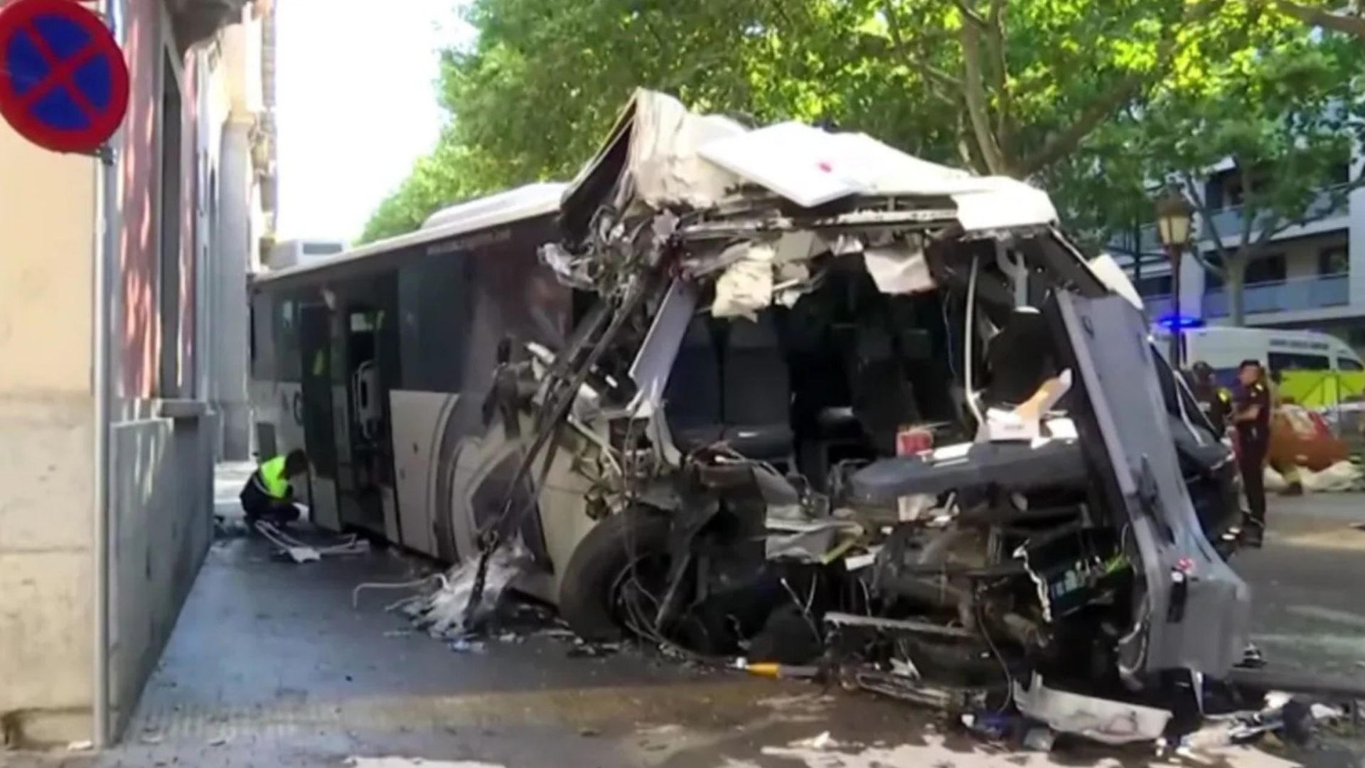 acidente de ônibus na Espanha