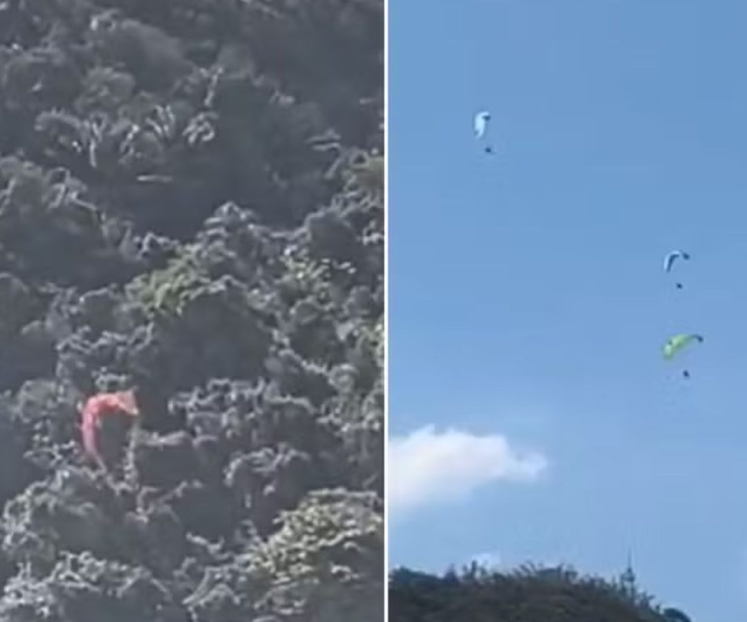 acidente de parapente