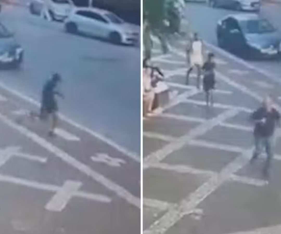 adolescentes roubam idoso em Santos