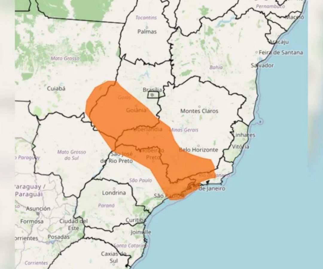 alerta laranja de tempestade