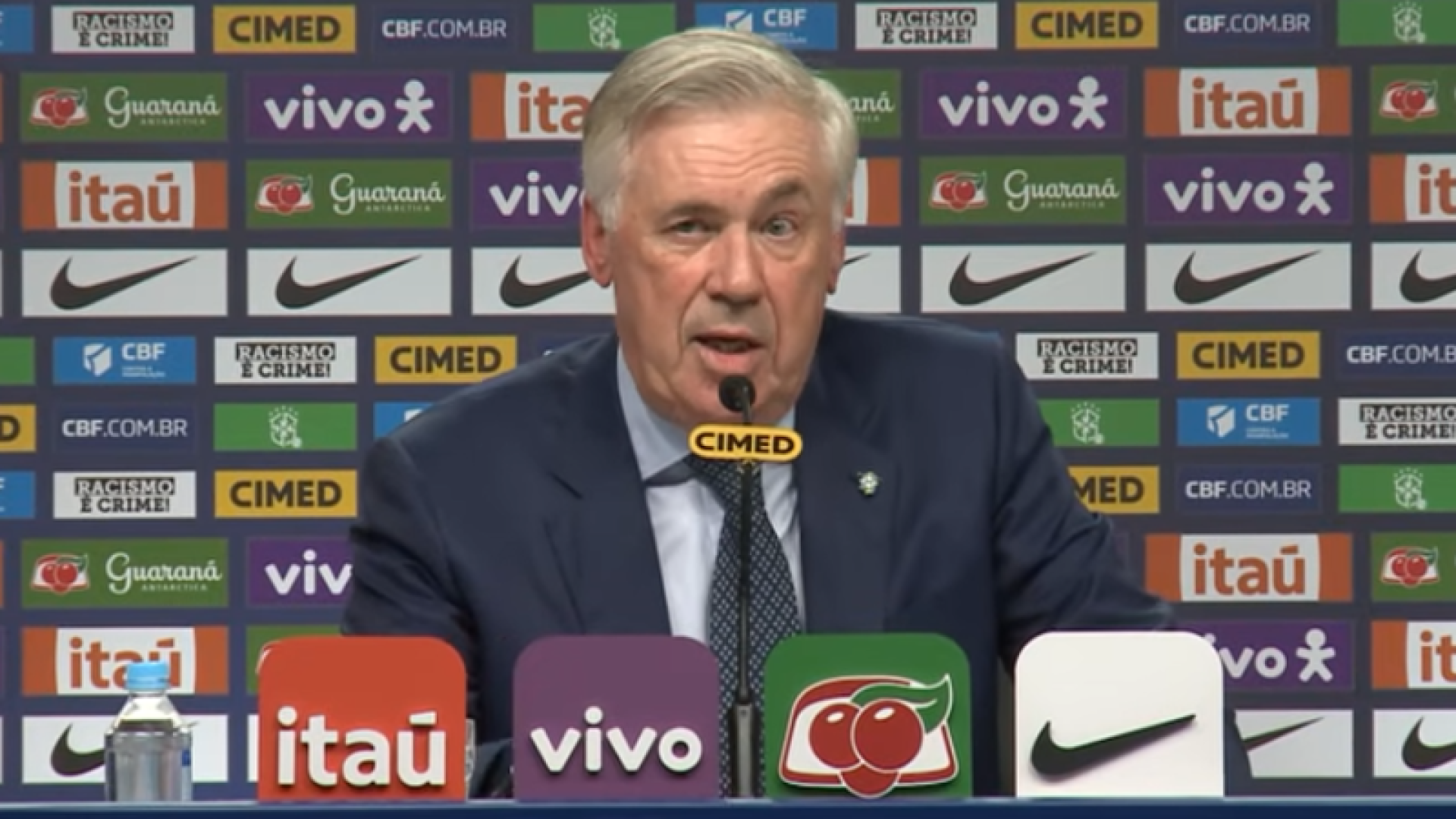 O técnico Carlo Ancelotti anunciou os 25 jogadores convocados para defender a seleção brasileira nas duas últimas rodadas das...