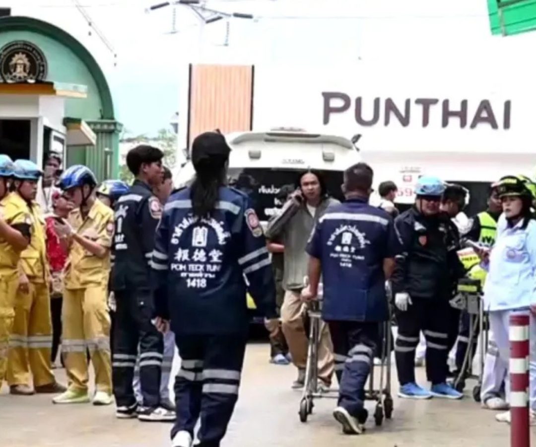 ataque a tiros na Tailândia