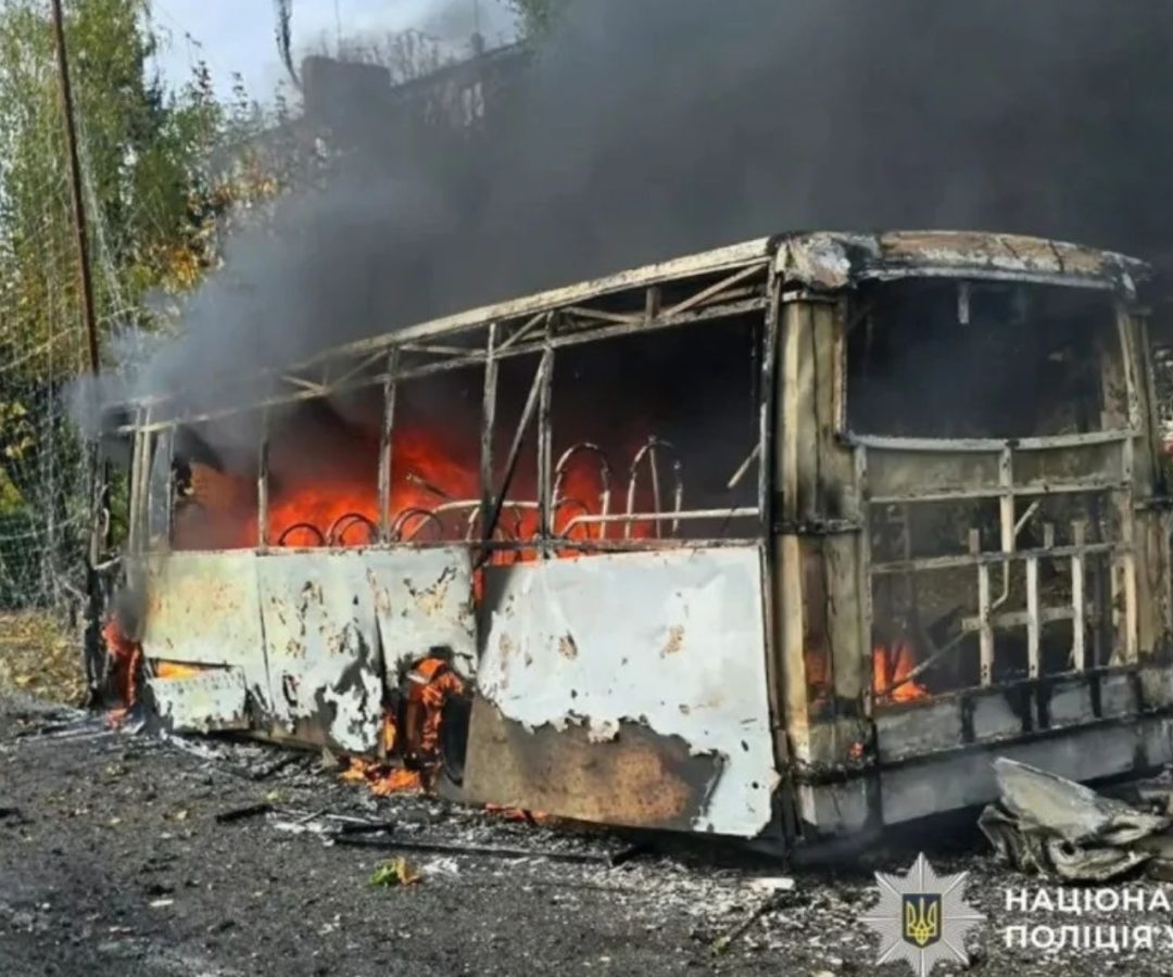 ataque russo a ônibus