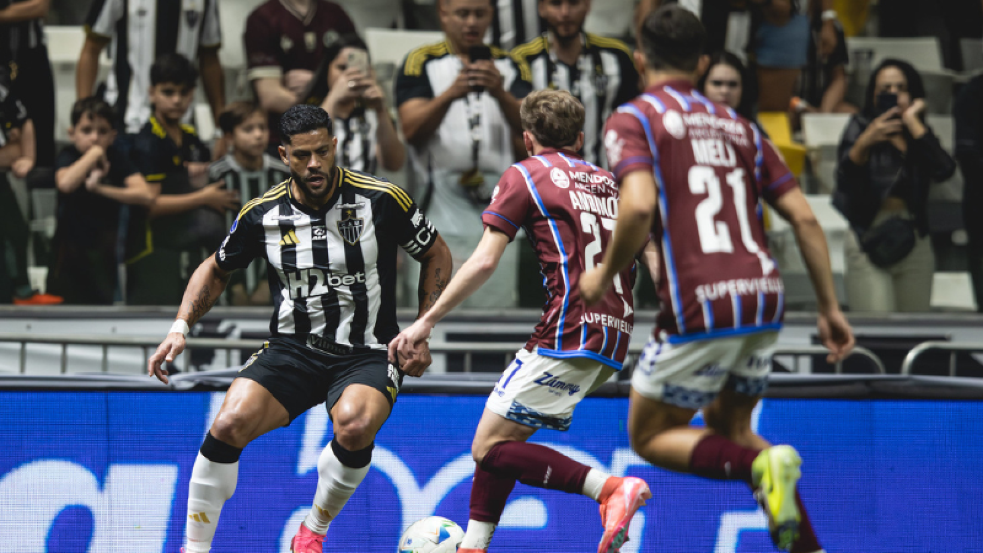 O Atlético-MG visita o Godoy Cruz nesta quinta-feira, às 19h, em Mendoza, em busca da classificação para as quartas da Copa Sul-Americana.