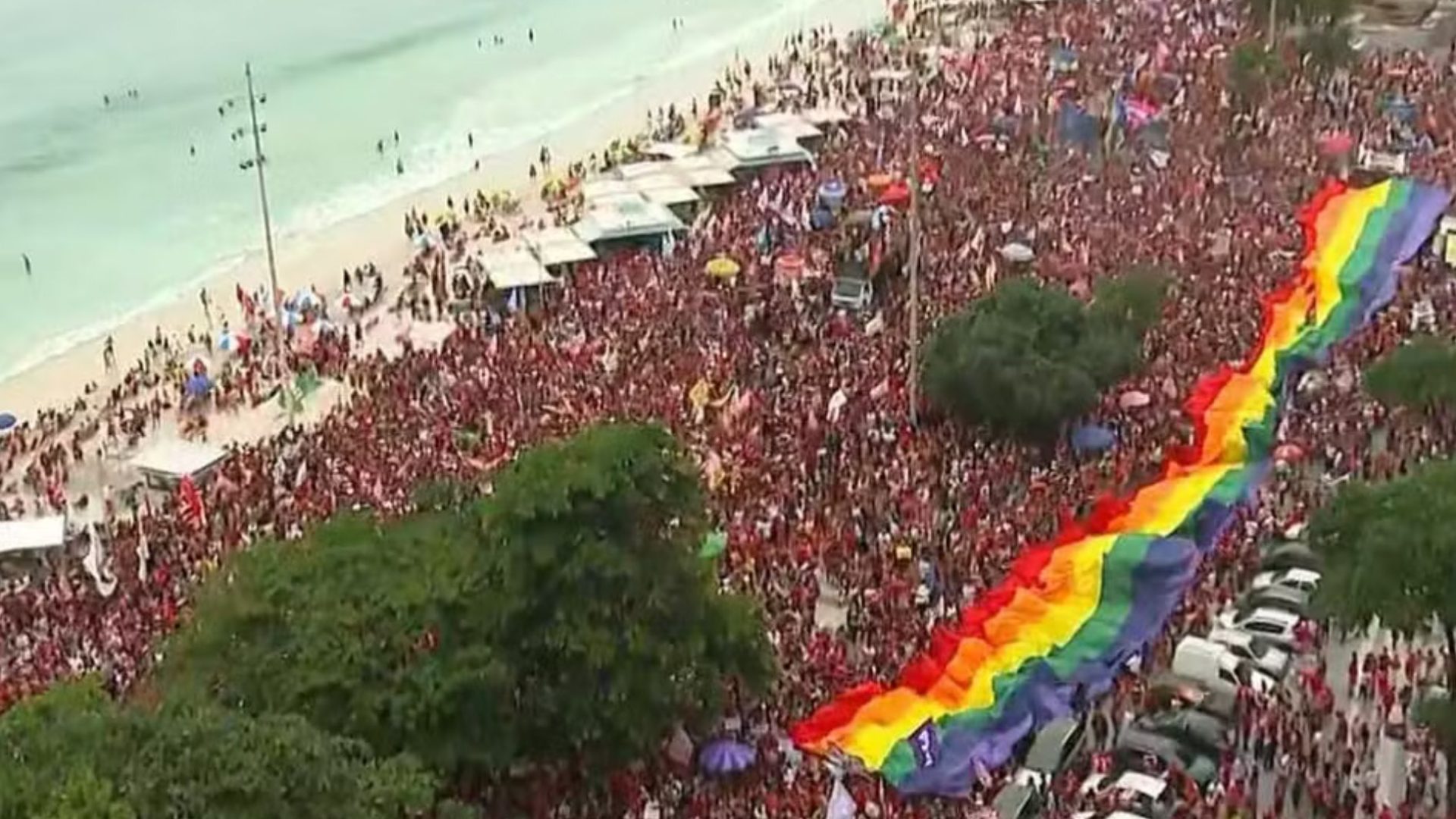 ato pró-Lula no Rio de Janeiro