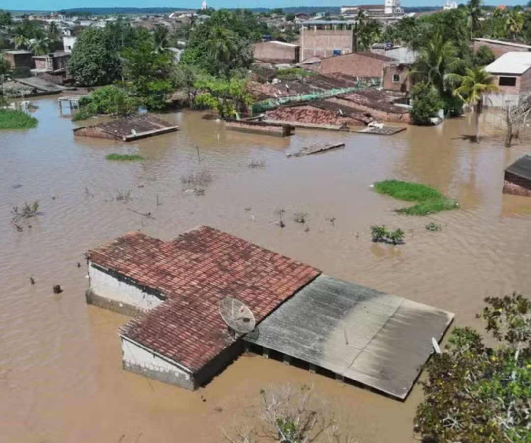 bairros alagados em Goiana