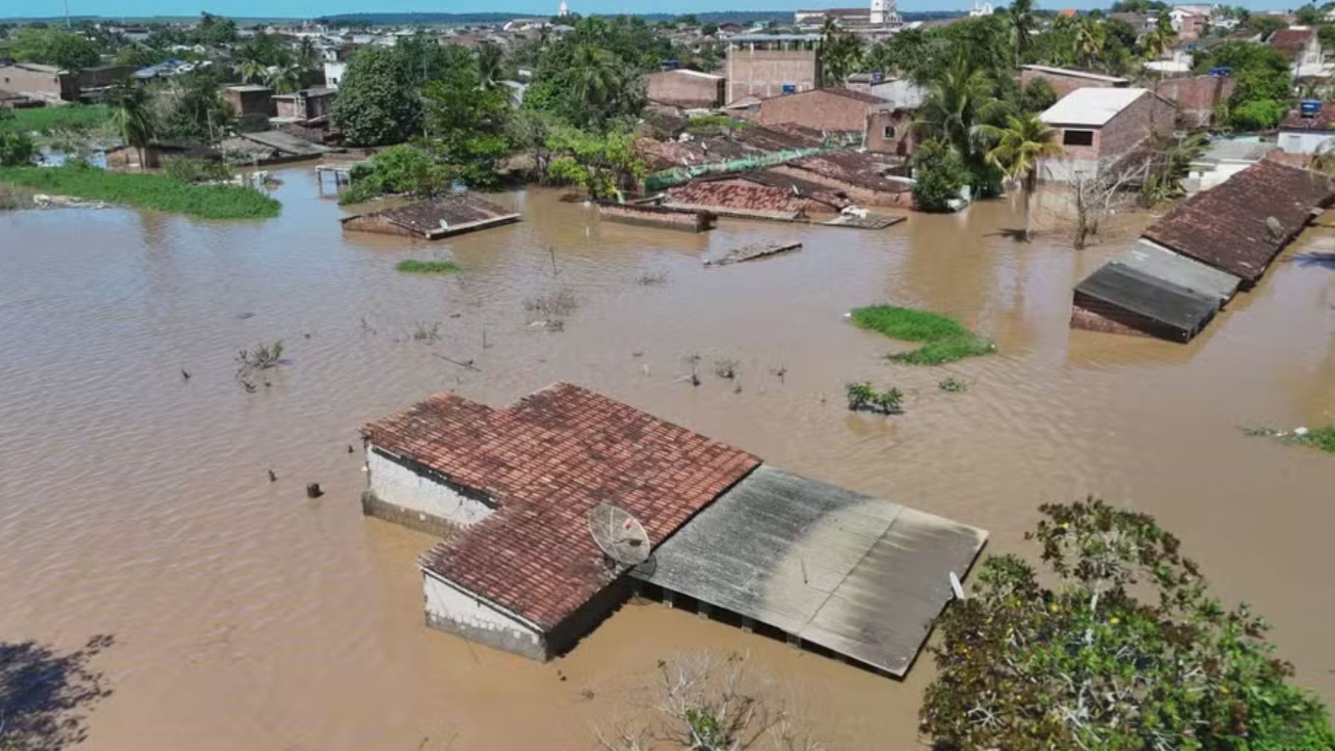 bairros alagados em Goiana