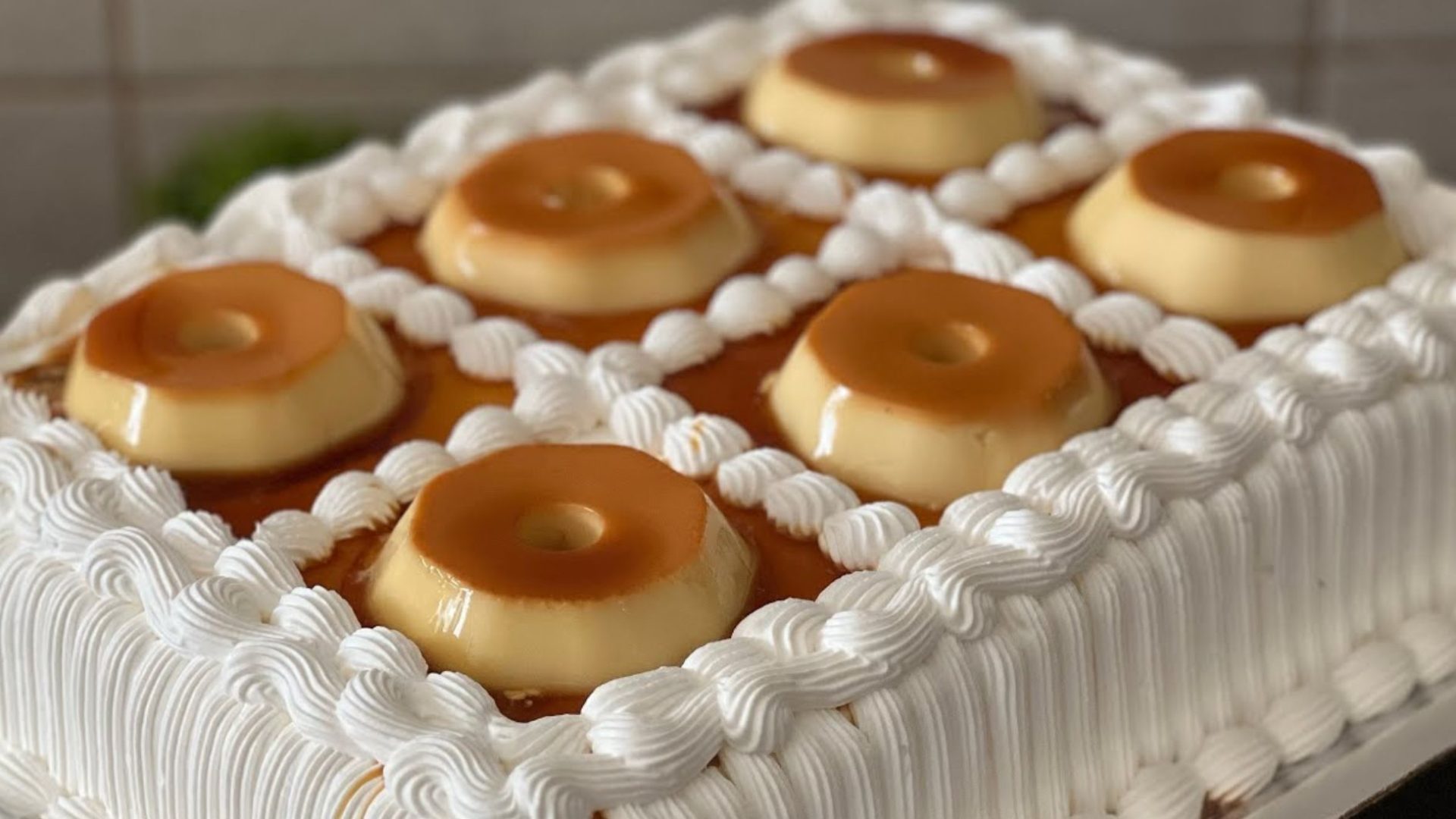 bolo de pudim