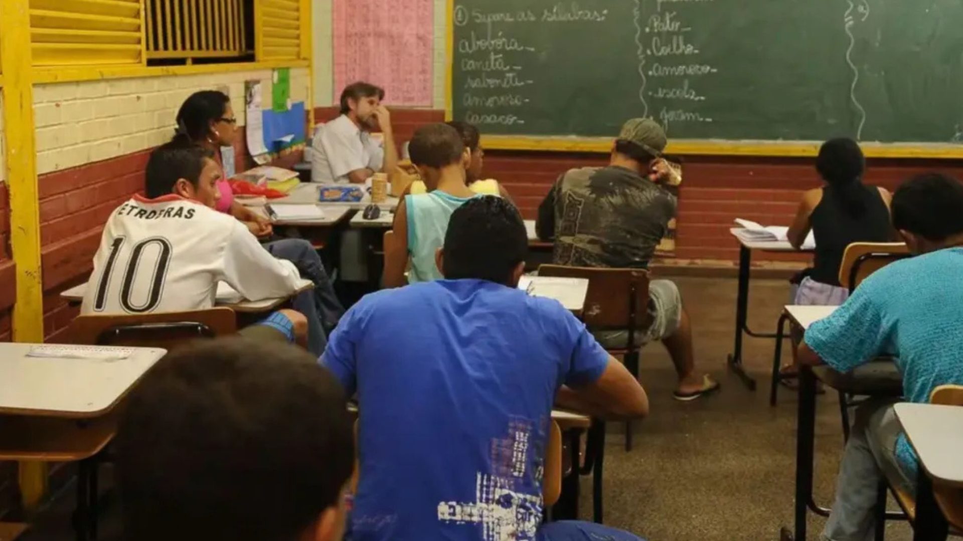 brasileiros não concluíram a educação básica