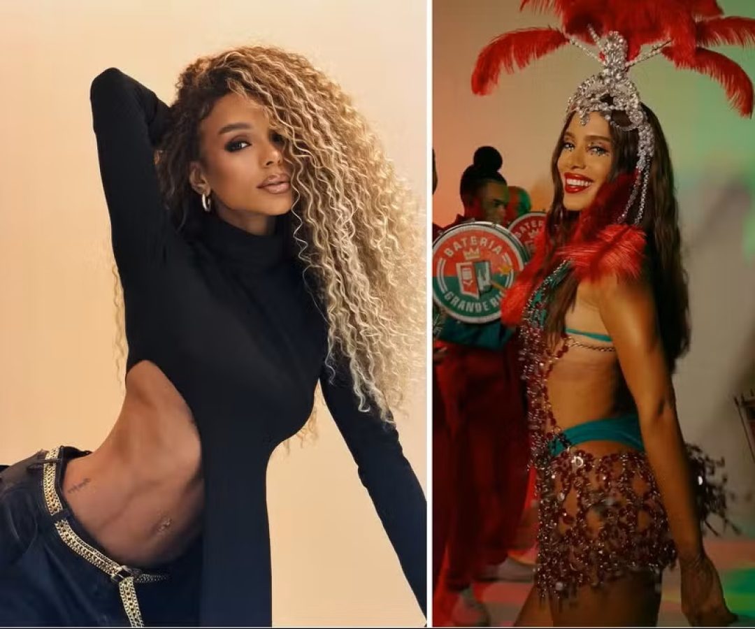 Brunna Gonçalves e Anitta irão disputar holofotes no Carnaval Créditos: Divulgação/Redes Sociais