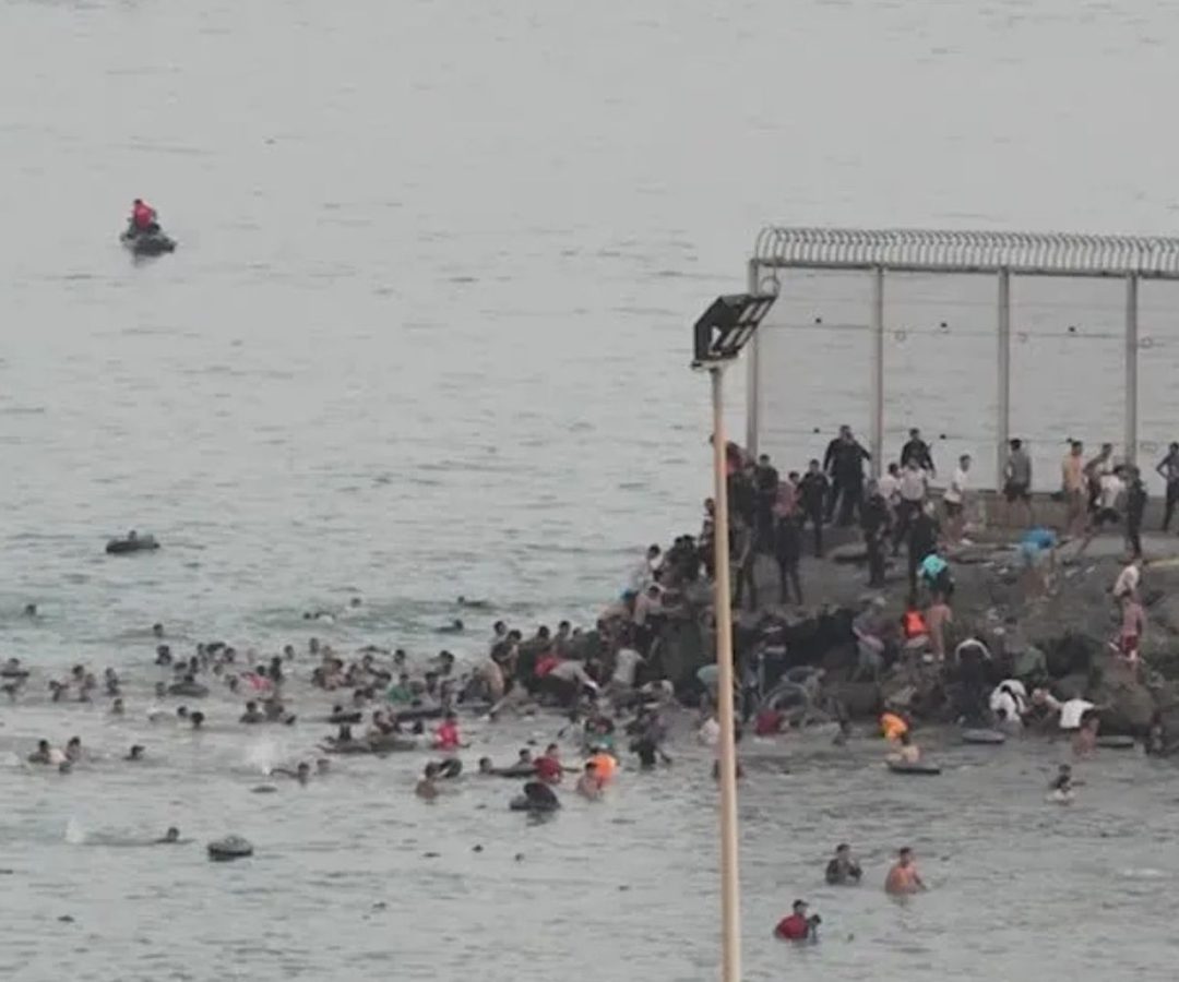 crise migratória em Ceuta